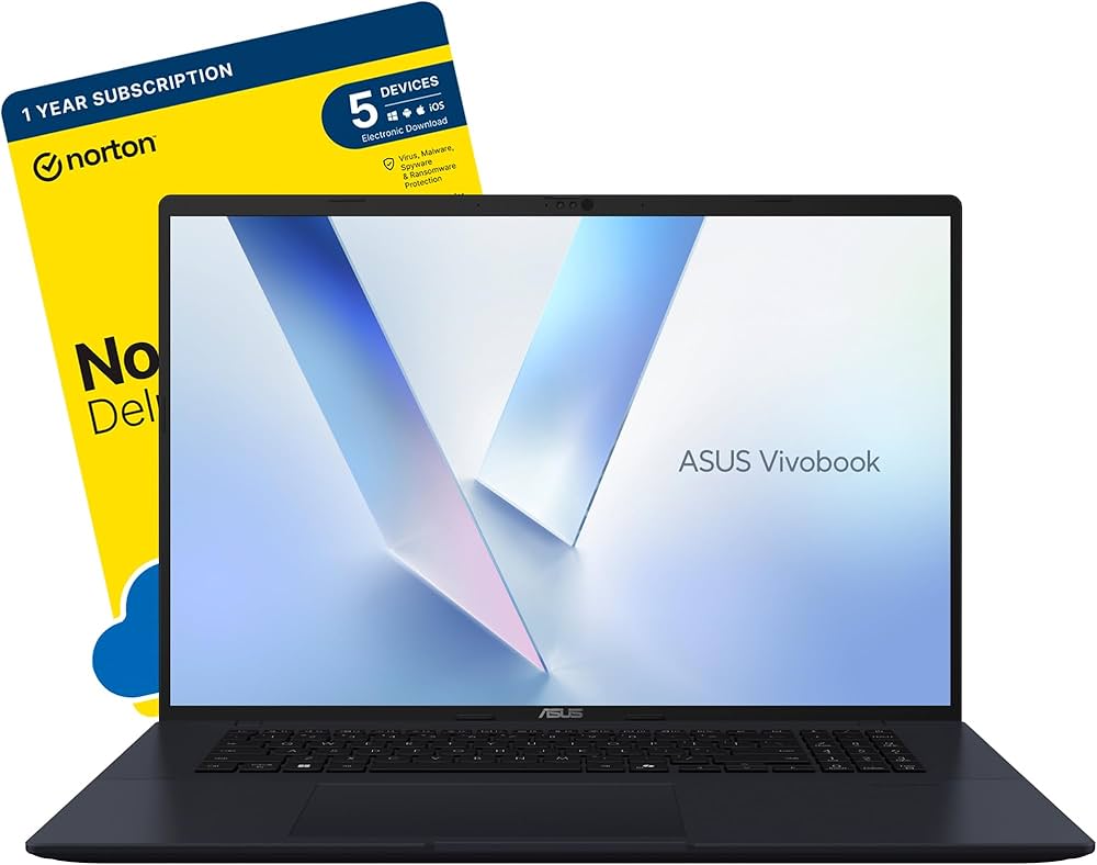 ASUS Vivobook 18 M1807HA-S8005W AMD Ryzen™ 7 260 Laptop 46.7